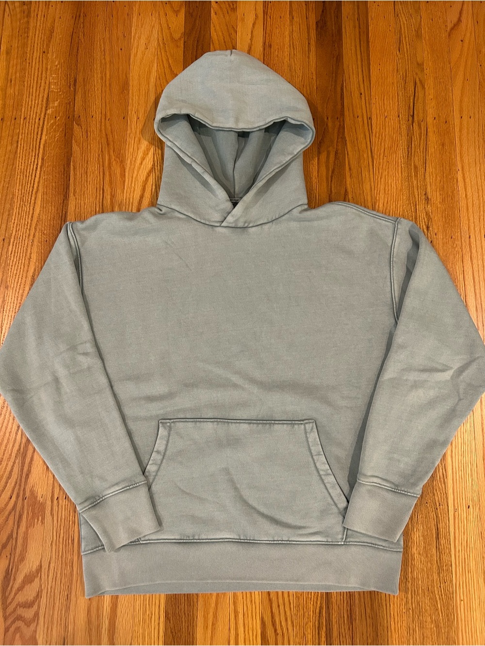 Abercrombie & Fitch Relaxed Washed Light Blue Pullover Hoodie Men’s SIZE M